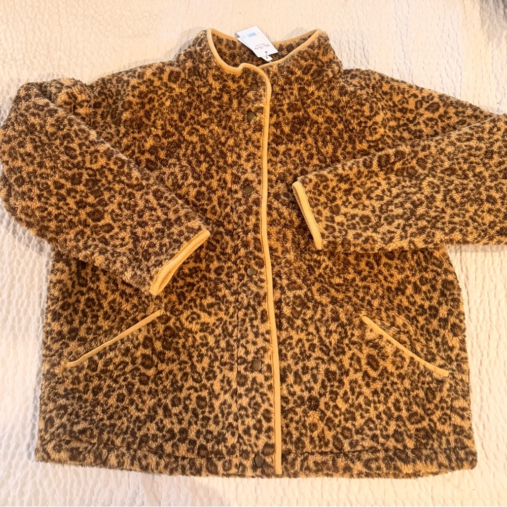 Lucky Brand fleece jacket sz large